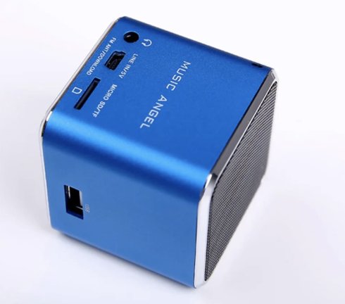 携帯電話/PC + Micro SD カード用ミニワイヤレス Bluetooth スピーカー