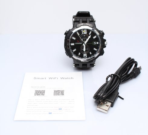 WiFi HD camera in watch with IR LED + 16GB memory | Cool Mania