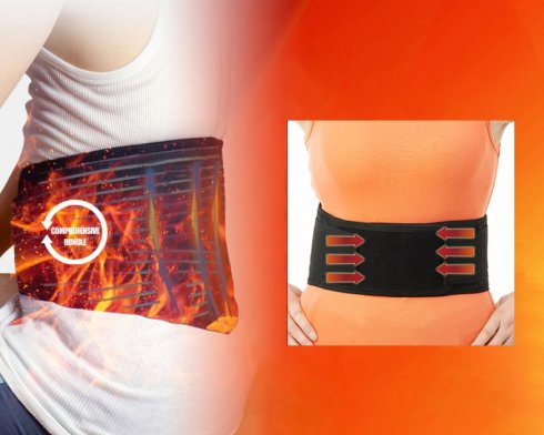 Infrared heating belt for low back and belly