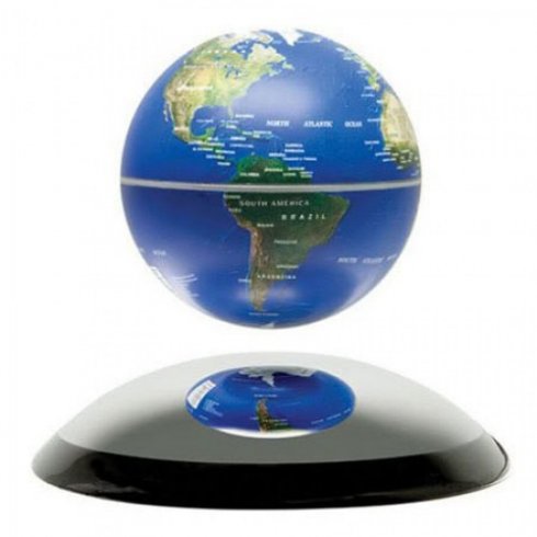 Globe en lévitation