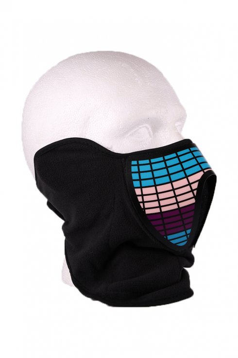 Rave face mask Equalizer - sound sensitive | Cool Mania