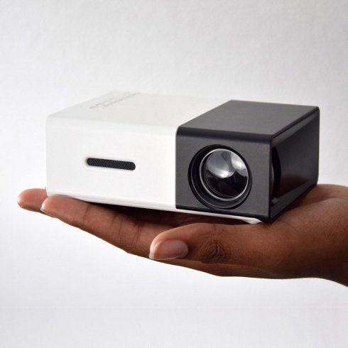 Mini projecteur de poche avec FULL HD + HDMI + Micro SD + USB - projection  sur 24-60