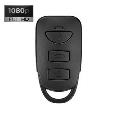 Kémkamera kulcstartóban FULL HD hangdiktofonnal