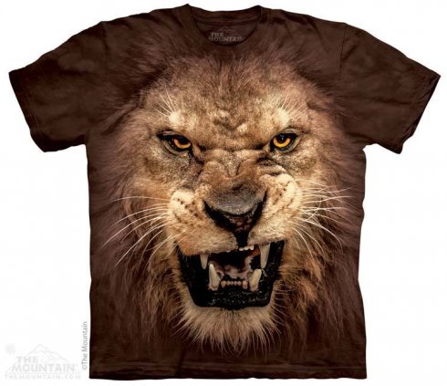 3D motif animal - Roaring Lion
