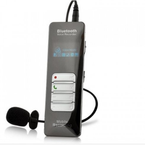 Aufnahmegerät mit 8 GB + Bluetooth + Anrufaufzeichnung