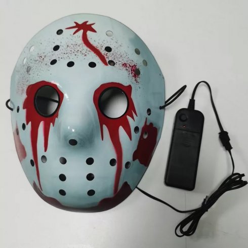 JASON VOORHEES​ - Μάσκα προσώπου που φωτίζει LED