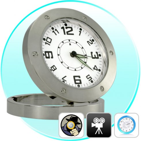 Caméra espion en montre avec détection de mouvement