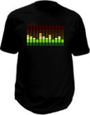 T-shirt led - T Equalizer