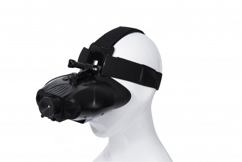 Binoculars - night vision hanggang sa 100m / 400m daylight na may headband + Micro SD