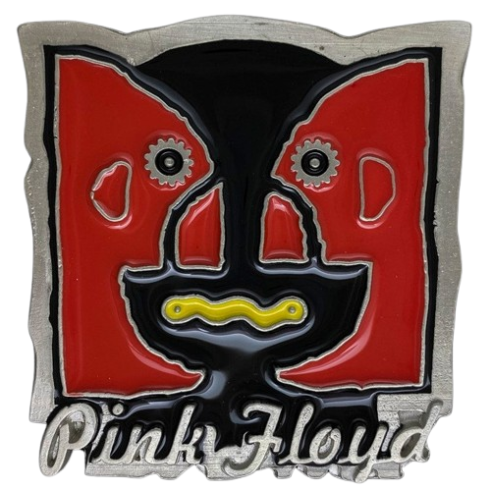 Pink Floyd - Fivela de cinto colorida