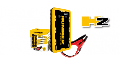 Portable jump starter + external battery Hummer H2 12000mAh battery for engines up to 6L petrol / 4L diesel