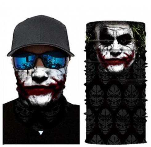 JOKER bandana - Višenamjenski šalovi na licu ili glavi