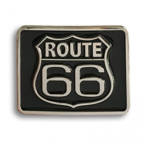 ROUTE 66 - Hebilla de cinturón fresca