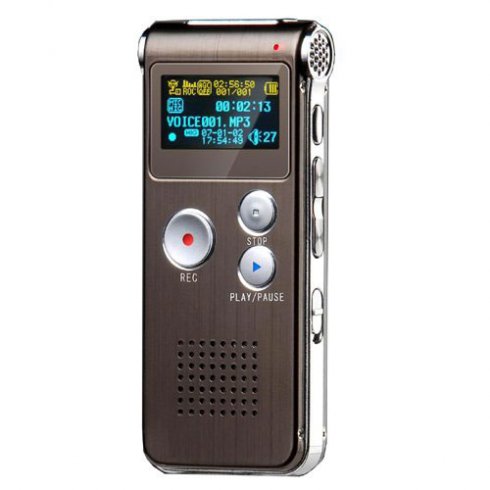 Digital dictaphone with 4GB memory