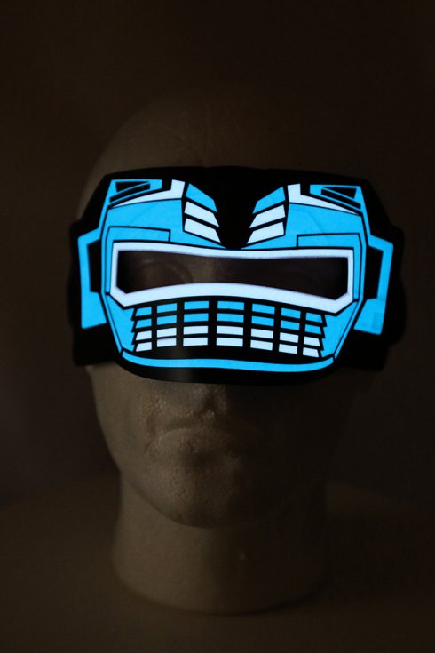 Rave mask ULTIMO - ljudkänslig