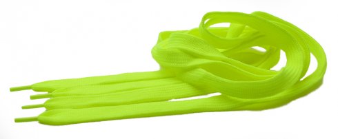 Neon laces - lime green