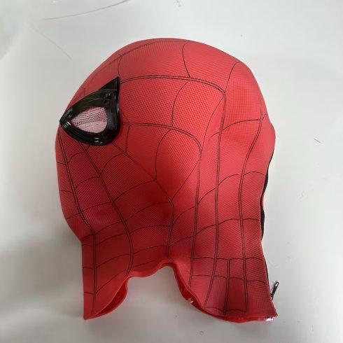 スパイダーマンのフェイスマスク - ハロウィーンやカーニバル用の子供