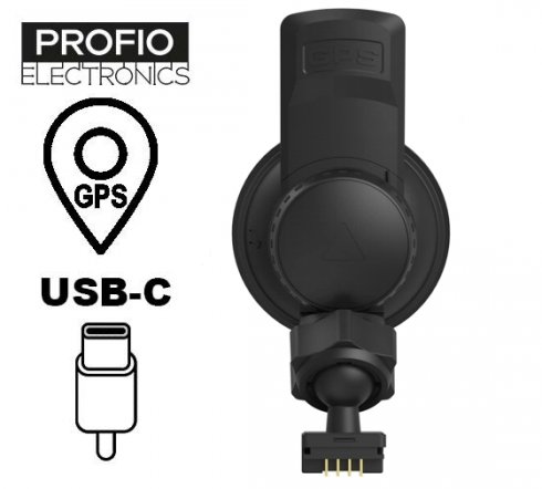 Replacement mini GPS jack for Profio cameras with suction cup