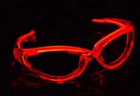 Party glasses - red