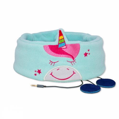 Bandeau de bébé avec un casque - Licorne