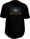 Цветная футболка - Диско-шариковый эквалайзер