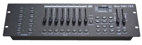 DMX Controller 192 – settings of gobo projector effects