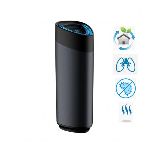 360 ° Ultrasonic humidifier na may ionizer + USB charger