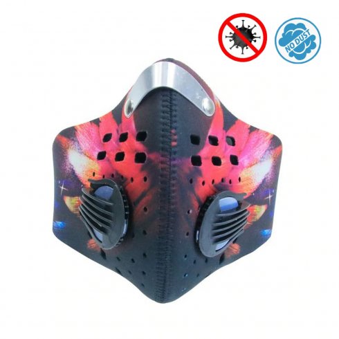 Face protection neoprene mask multi-stage filtration - XProtect Wings