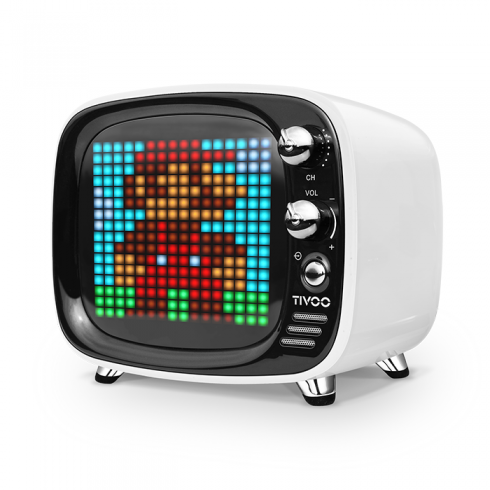 Divoom TIVOO 256 RGB LED reproduktor 6W - podpora Bluetooth 5.0 + karta TF a AUX audio