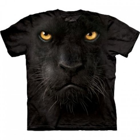 Тениска с лице на животните - Panther