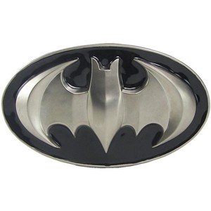 Batman argent - boucle de ceinture