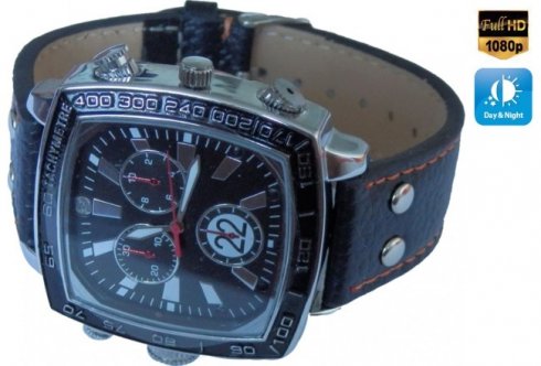 Cámara Reloj FULL HD + LED IR + 4GB
