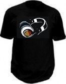 Disco T-shirt - Koptelefoon