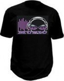 Blinkende T-shirt - Musik