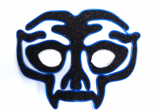 Neon Mask Avenger - Blau
