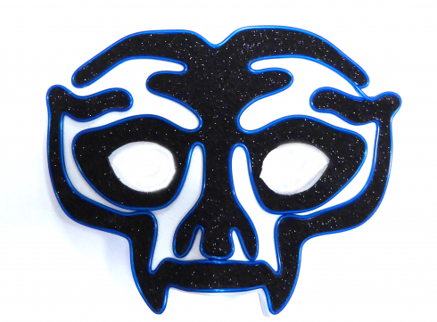 Neon Mask Avenger - Biru