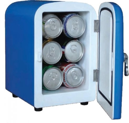 Maži šaldytuvai - 4L / 6 skardinės