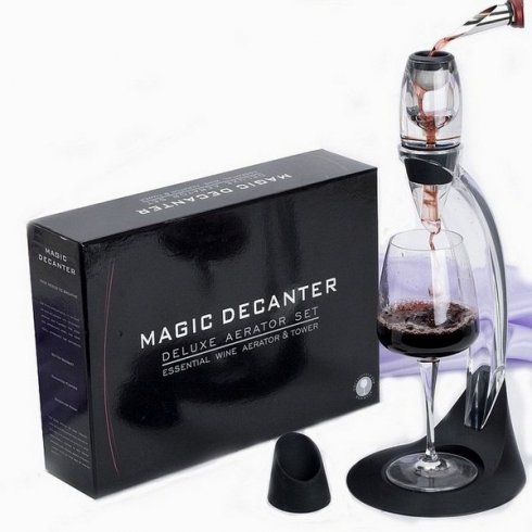 Decantador de vino con un cuello más amplio - MAGIC SET