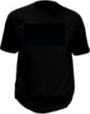 LED Equalizer-t-skjorter - Bland musikken