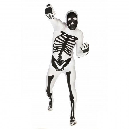 Morf skelet kostume - Halloween