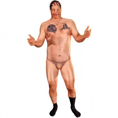 Costumi di Halloween - Uomo nudo