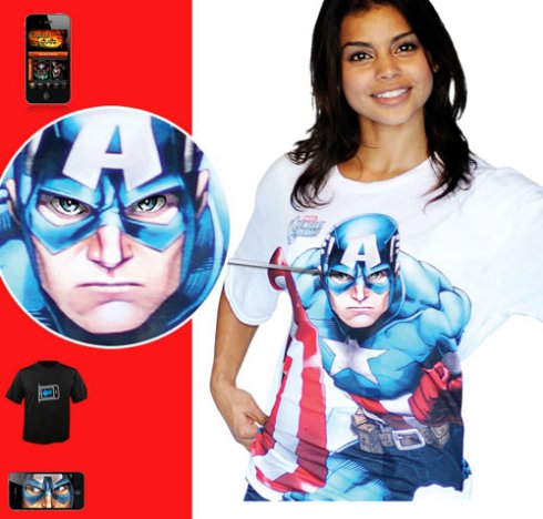 Captain America - Morf tričko