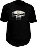 เสื้อยืด LED - Punisher