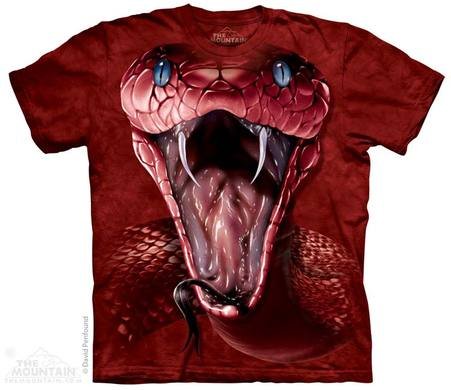 Kaos 3D berteknologi tinggi - Red Cobra