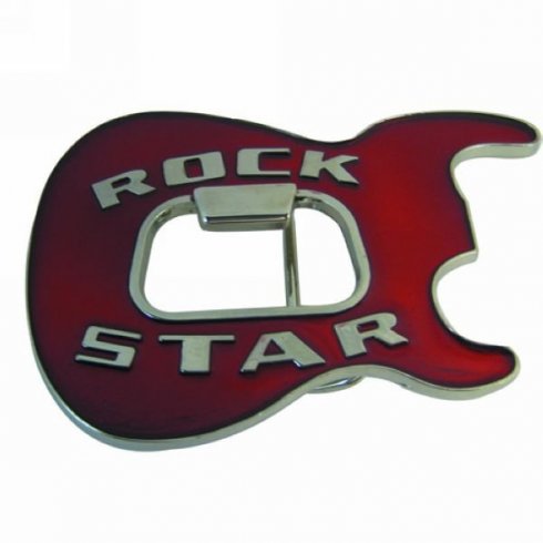 Rock Star - belt buckle