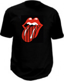 Camiseta dos Rolling Stones