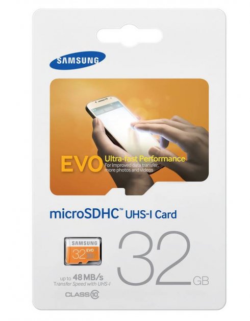 32 GB Micro SD class 10 Samsung