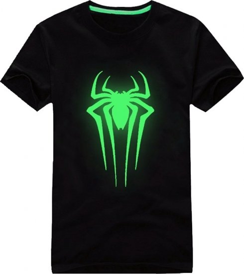 Camisas de neón - Spiderman