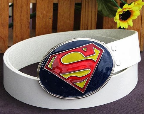 Superman logo - színes csattal