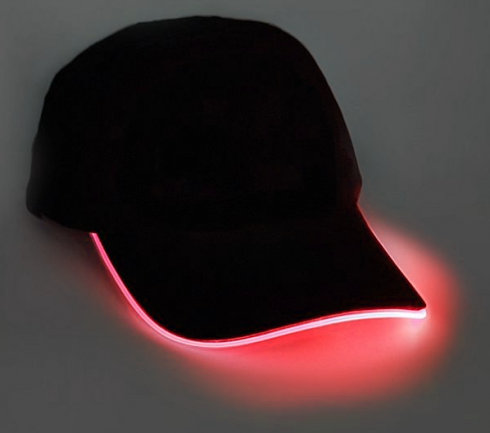 Neon cap - rosso